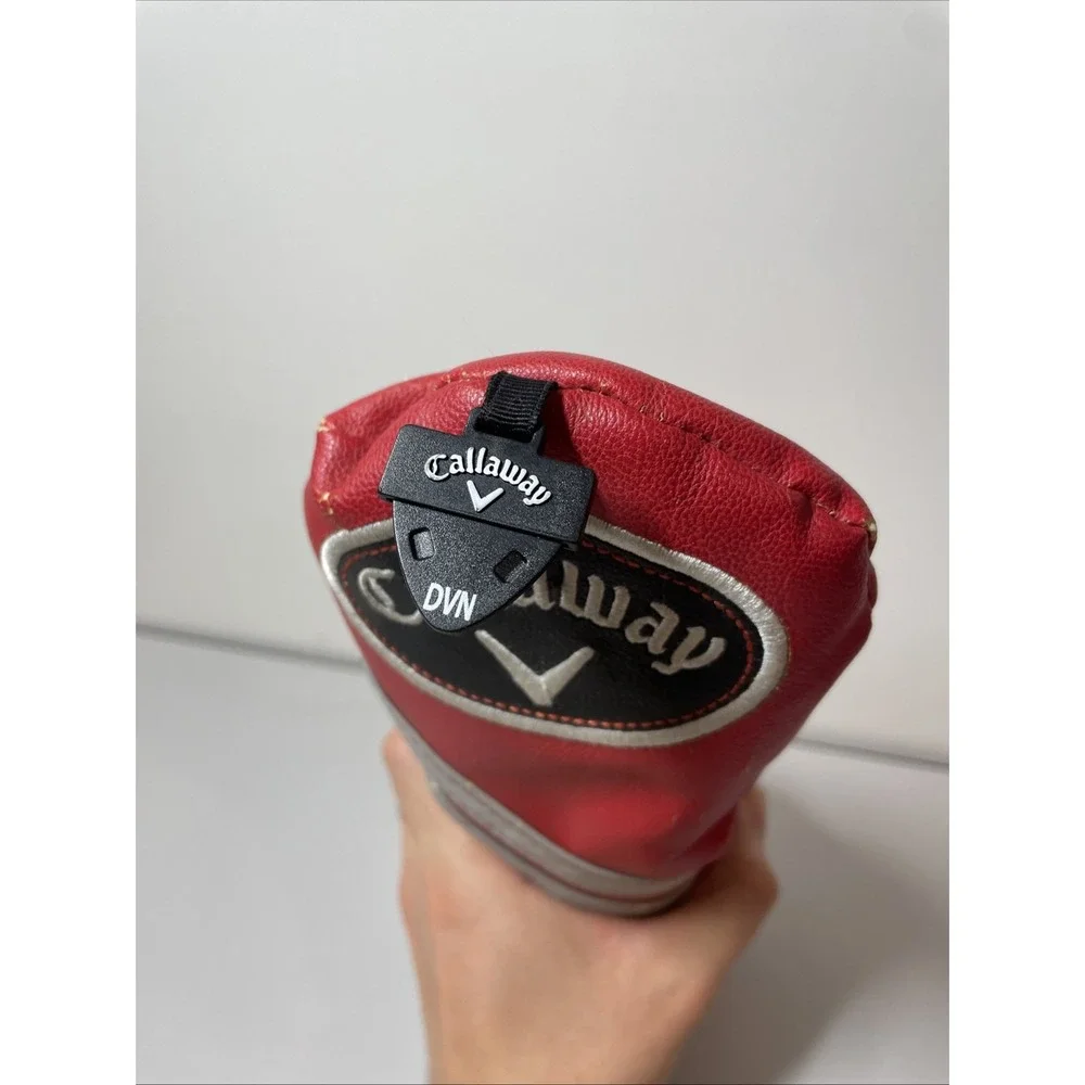 Callaway‎ Great Big Bertha Fairway Wood Head Cover Adjustable Tag Red